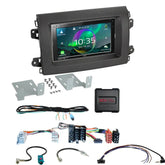 JVC KW-M875DBW - 6.8” Wireless CarPlay Android Stereo Upgrade for Fiat Ducato 8 Series 2021>